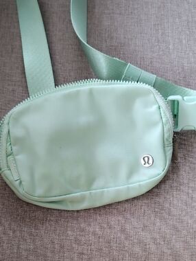 Lululemon Mint Green Belt Bag